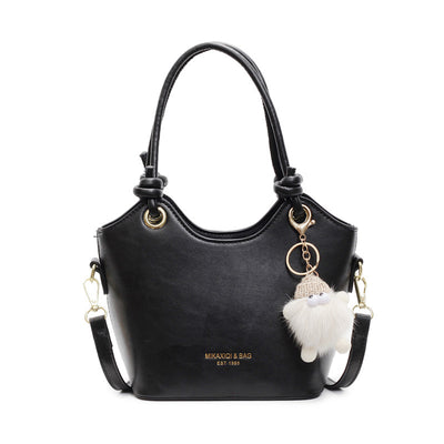 Sweet Style Zipper PU Square Women's Shoulder Crossbody Bag S