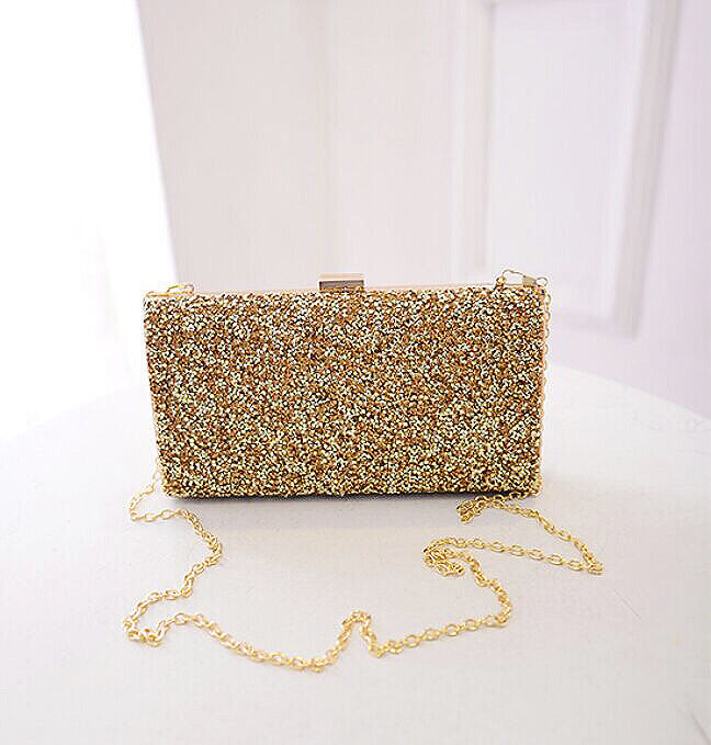 Diamond-encrusted clutch