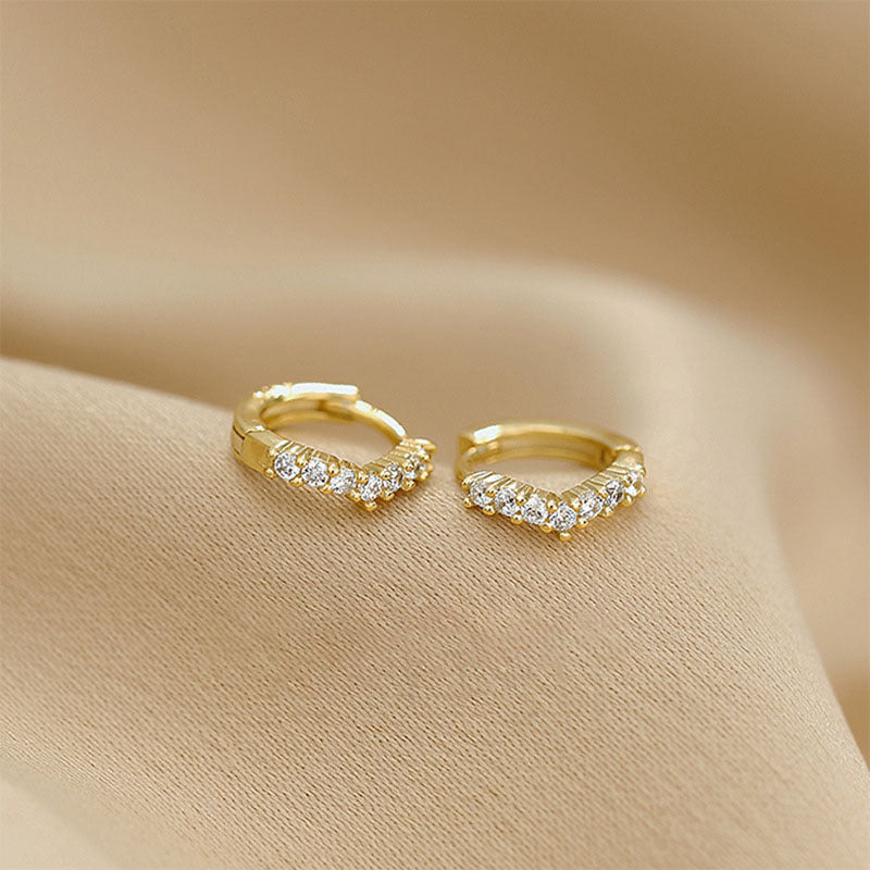 Silver Jewelry Ear Buckle Hypoallergenic Ear Bone Nail Female Ear Ring