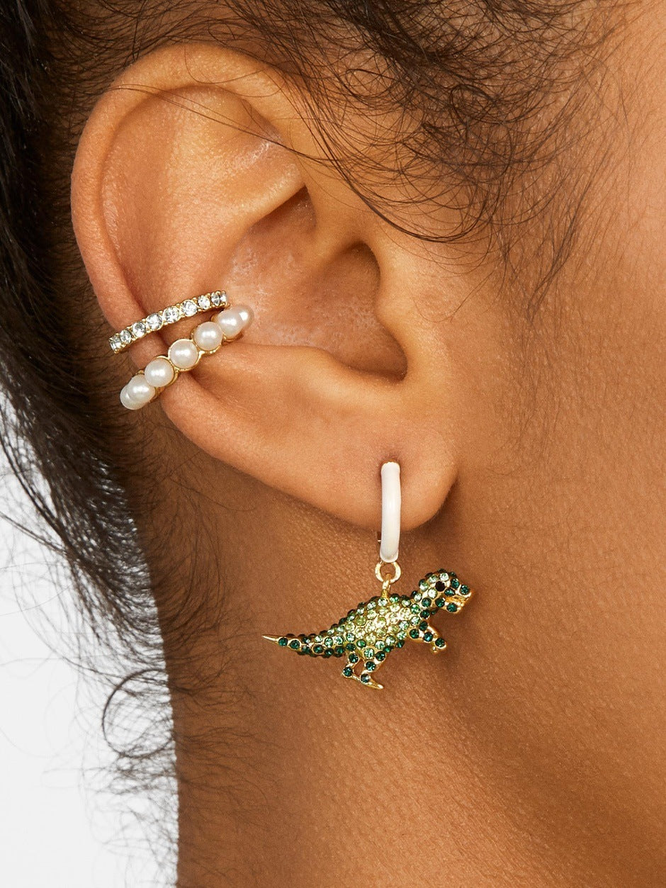 Fashionable geometric ear clip ear ring