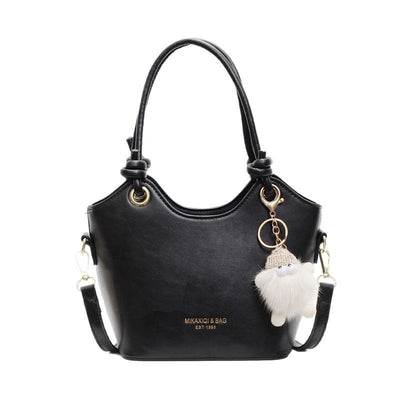 Sweet Style Zipper PU Square Women's Shoulder Crossbody Bag S