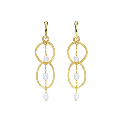 Ring Pearl Ear Clip Without Ear Hole