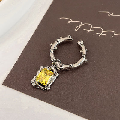 Women's Retro Style Ring Ear Clip