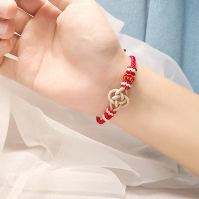 Student Braided Rope Bracelet Hand-woven