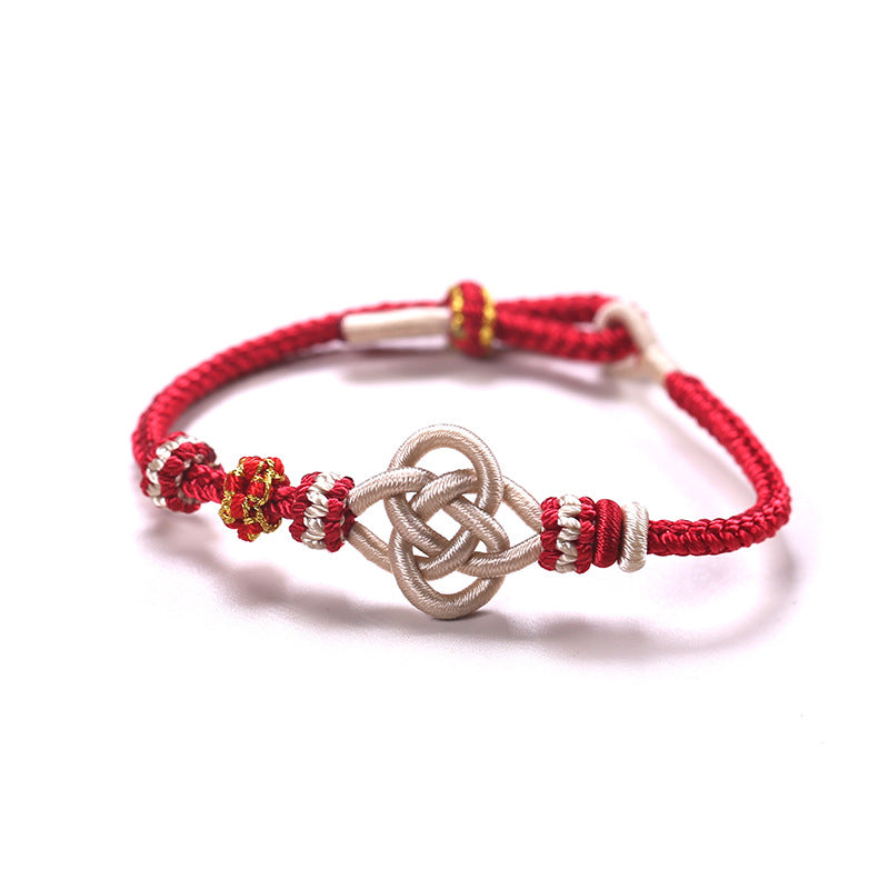 Student Braided Rope Bracelet Hand-woven