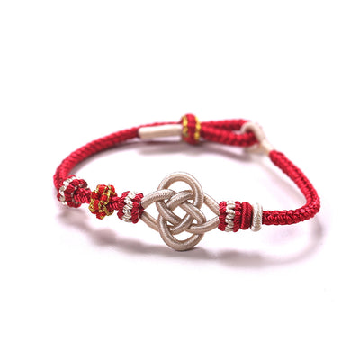 Student Braided Rope Bracelet Hand-woven