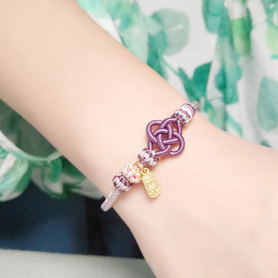 Student Braided Rope Bracelet Hand-woven