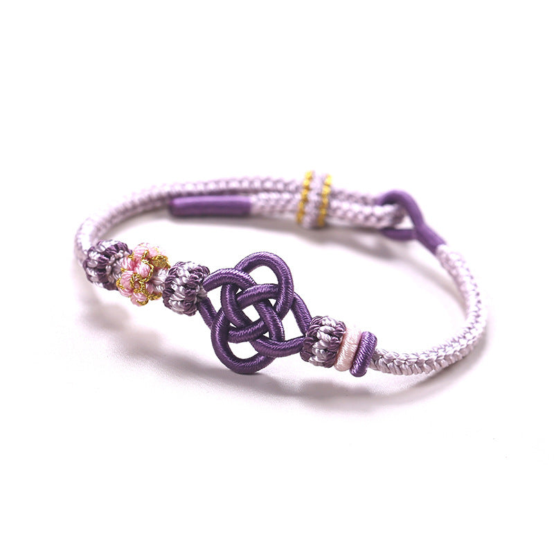 Student Braided Rope Bracelet Hand-woven
