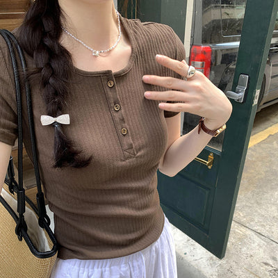 Women's Fashionable Stylish Slim Top
